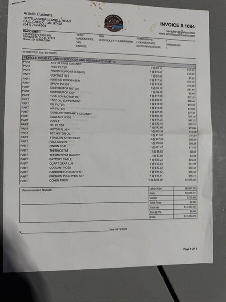 1957 Ford Thunderbird Baby -Bird Series - Photo 56 - Mooresville, NC 28115
