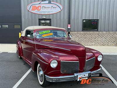 1941 Mercury Custom Convertible Convertible
