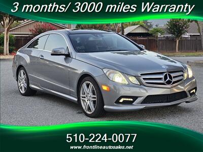 2010 Mercedes-Benz E 550 2dr Coupe   - Photo 4 - Hayward, CA 94544