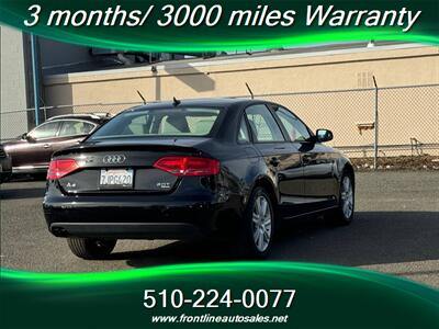 2011 Audi A4 2.0T quattro Premium AWD 4dr Sedan 6M   - Photo 2 - Hayward, CA 94544