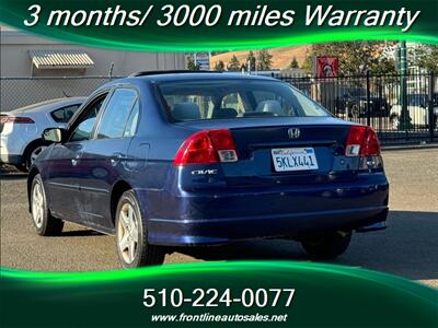 2004 Honda Civic EX 4dr Sedan   - Photo 9 - Hayward, CA 94544