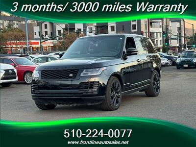 2019 Land Rover Range Rover HSE AWD 4dr SUV SUV