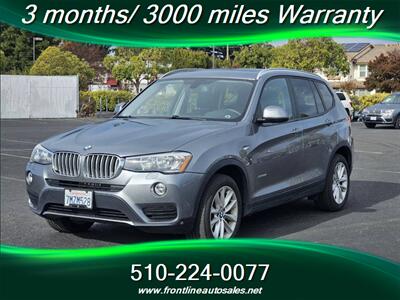 2016 BMW X3 xDrive28i AWD 4dr SUV SUV