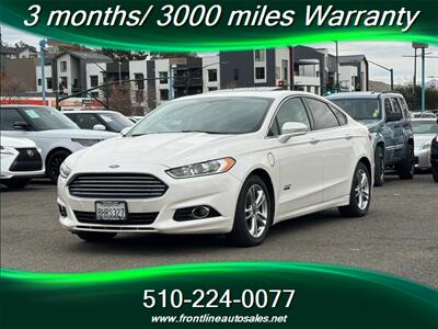 2015 Ford Fusion Energi Titanium 4dr Sedan Sedan