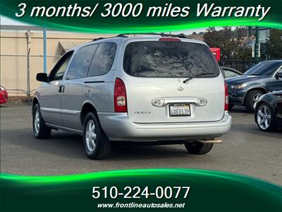 2002 Nissan Quest GXE 4dr Mini Van   - Photo 13 - Hayward, CA 94544