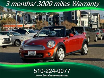 2012 MINI Cooper Convertible Base 2dr Convertible   - Photo 1 - Hayward, CA 94544