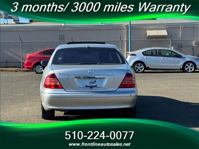 2005 Mercedes-Benz S 500 4dr Sedan   - Photo 19 - Hayward, CA 94544