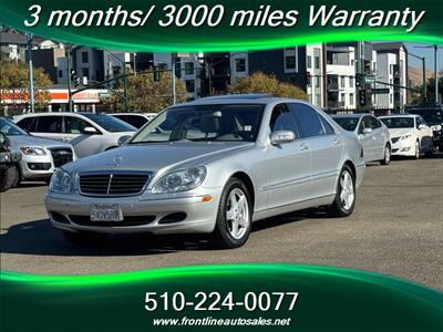 2005 Mercedes-Benz S 500 4dr Sedan  