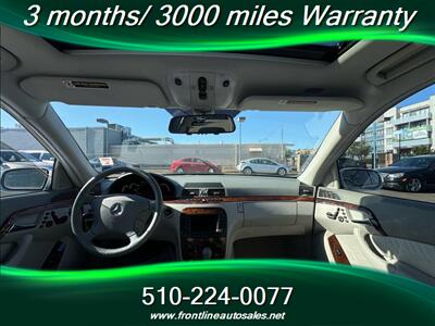 2005 Mercedes-Benz S 500 4dr Sedan   - Photo 13 - Hayward, CA 94544