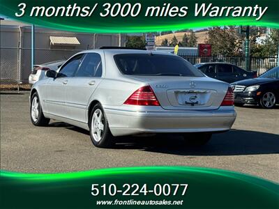 2005 Mercedes-Benz S 500 4dr Sedan   - Photo 18 - Hayward, CA 94544