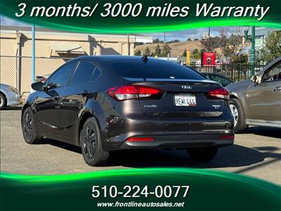 2017 Kia Forte LX 4dr Sedan 6A   - Photo 5 - Hayward, CA 94544