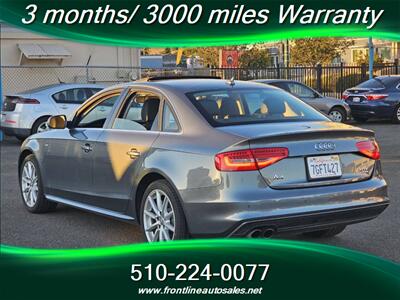 2014 Audi A4 2.0T quattro Premium Plus AWD 4dr Sedan 8A   - Photo 4 - Hayward, CA 94544