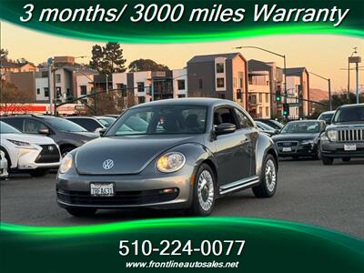 2013 Volkswagen Beetle-Classic 2.5L PZEV 2dr Coupe 6A Hatchback