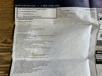 2023 Land Rover Defender 110 Carpathian Edition   - Photo 42 - Bend, OR 97702