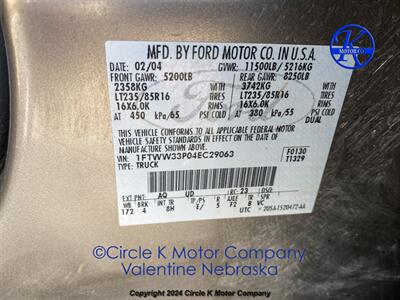 2004 Ford F-350 Super Duty LARIAT   - Photo 40 - Valentine, NE 69201