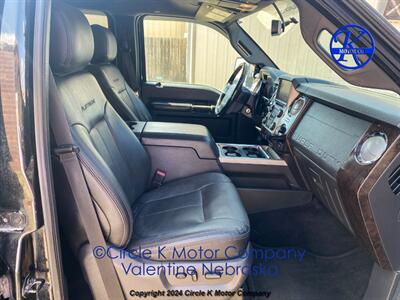 2015 Ford F-250 Super Duty Platinum   - Photo 13 - Valentine, NE 69201