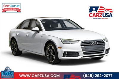 2018 Audi A4 2.0T ultra Premium Plus Sedan