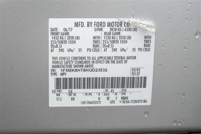 2017 Ford Explorer Platinum   - Photo 62 - Dallas, TX 75220