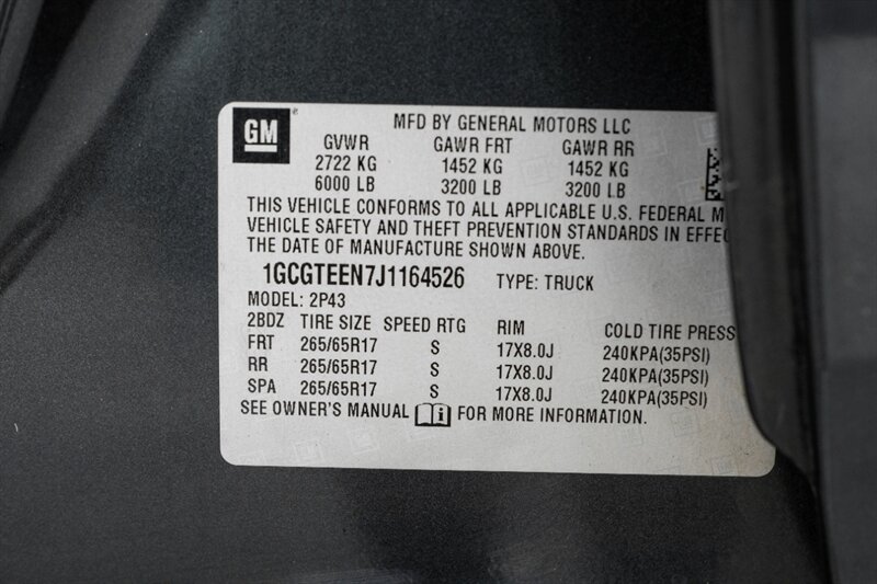 2018 Chevrolet Colorado ZR2 - Photo 55