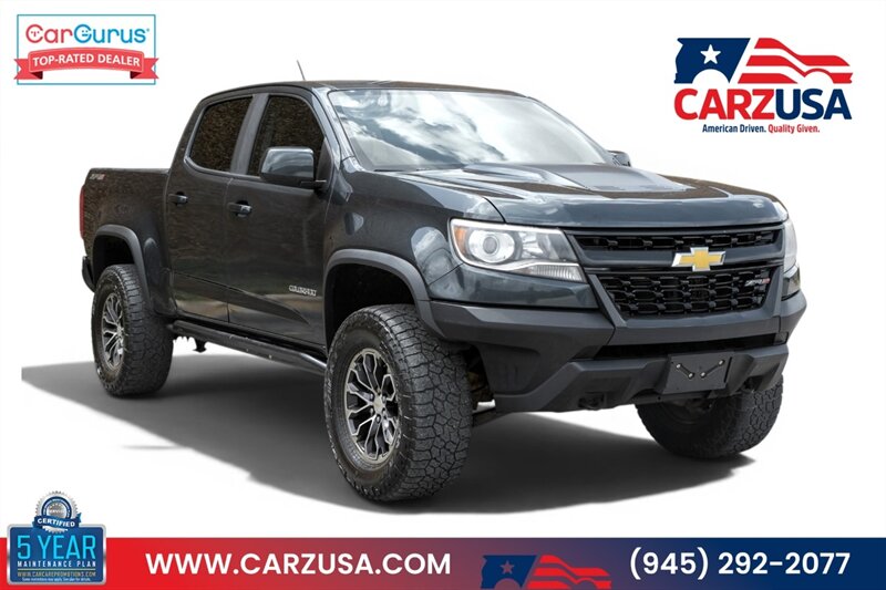 Gray 2018 Chevrolet Colorado Pickup Truck Four-Wheel Drive Automatic