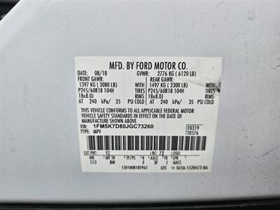 2018 Ford Explorer XLT   - Photo 34 - Ontario, CA 91761