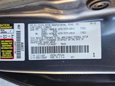 2018 Toyota Tundra Limited 4WD CrewMax   - Photo 46 - Ontario, CA 91761