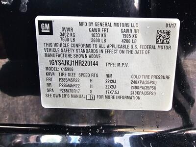 2017 Cadillac Escalade ESV Premium Luxury   - Photo 43 - Ontario, CA 91761