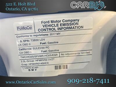 2017 Ford Fusion Hybrid SE   - Photo 35 - Ontario, CA 91761