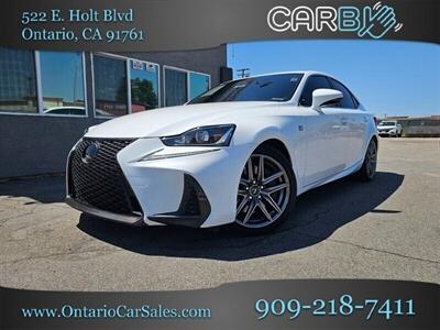 2017 Lexus IS 200t TURBO F   - Photo 1 - Ontario, CA 91761