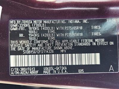 2015 Toyota Sequoia SR5   - Photo 45 - Ontario, CA 91761