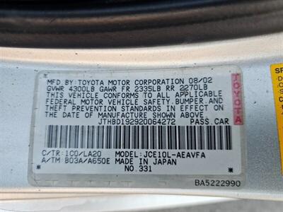 2002 Lexus IS 300 w/ Backup Camera!!! - Photo 36 - Ontario, CA 91761