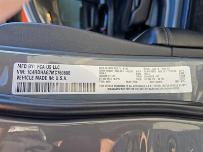 2021 Dodge Durango SXT   - Photo 38 - Ontario, CA 91761