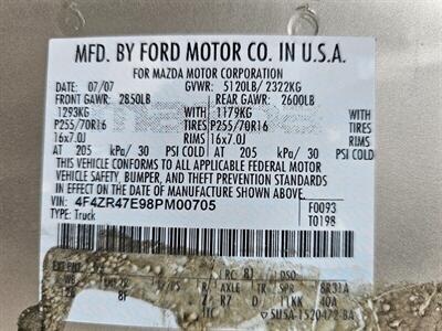 2008 Mazda B4000 SE 4x4 w/Backup Camera   - Photo 38 - Ontario, CA 91761