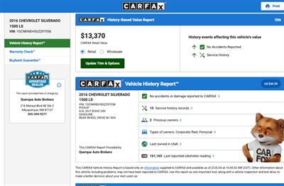 2016 Chevrolet Silverado 1500 Work Truck   - Photo 6 - Albuquerque, NM 87107