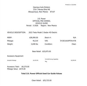 2023 Tesla Model 3   - Photo 6 - Albuquerque, NM 87107