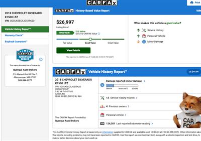 2018 Chevrolet Silverado 1500 LTZ - Photo 2 - Albuquerque, NM 87107