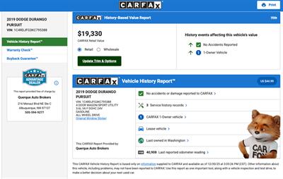 2019 Dodge Durango Pursuit   - Photo 2 - Albuquerque, NM 87107