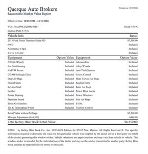 2013 Ford Fiesta Titanium   - Photo 2 - Albuquerque, NM 87107