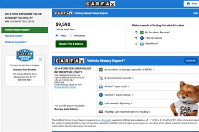 2014 Ford Explorer Police Interceptor Utilit   - Photo 2 - Albuquerque, NM 87107