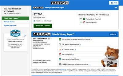 2002 Ford Ranger XLT Appearance - Photo 2 - Albuquerque, NM 87107