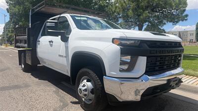 2020 Chevrolet Silverado 3500 Crew Cab Flatbed 4x4 Diesel Truck