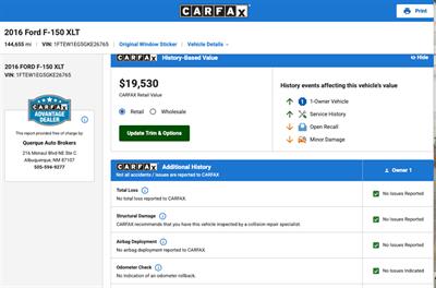 2016 Ford F-150 XLT   - Photo 6 - Albuquerque, NM 87107