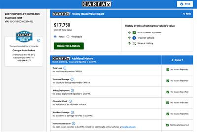 2017 Chevrolet Silverado 1500 Custom   - Photo 6 - Albuquerque, NM 87107