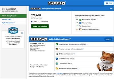 2013 RAM Ram 2500 SLT   - Photo 6 - Albuquerque, NM 87107
