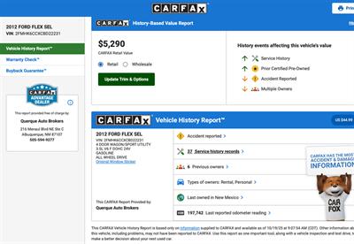 2012 Ford Flex SEL AWD   - Photo 2 - Albuquerque, NM 87107
