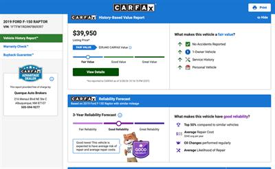 2019 Ford F-150 Raptor   - Photo 6 - Albuquerque, NM 87107