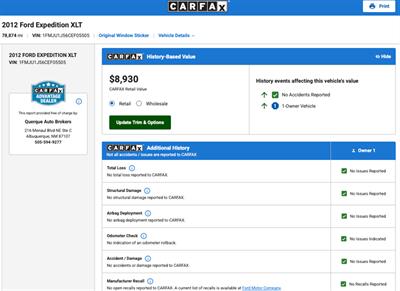 2012 Ford Expedition XLT - Photo 6 - Albuquerque, NM 87107