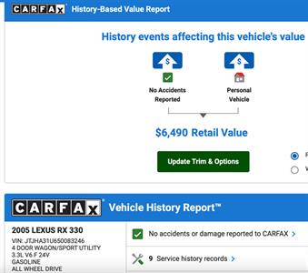 2005 Lexus RX 330   - Photo 2 - Albuquerque, NM 87107