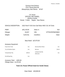2022 Ford F-150 Police Responder   - Photo 6 - Albuquerque, NM 87107