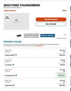 2003 Ford Thunderbird Deluxe - Photo 2 - Albuquerque, NM 87107